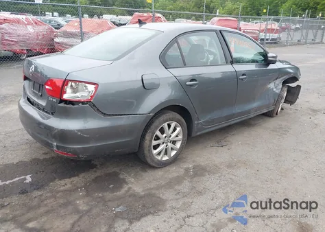 2012 Volkswagen Jetta 2.5L Se из США, поврежденный, VIN 3VWDP7AJ3CM412473